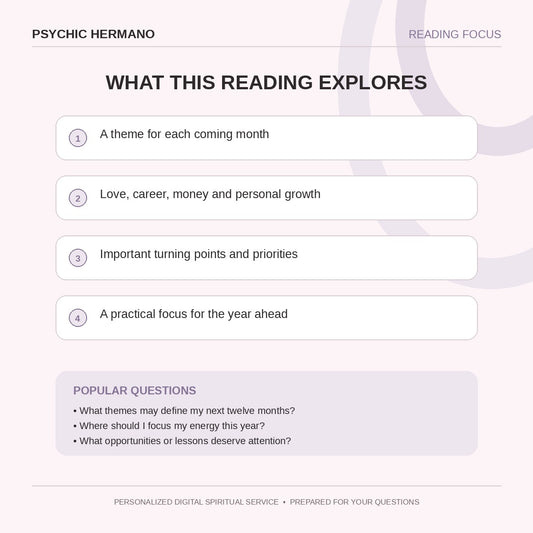 Year Ahead Tarot Reading benefits and popular questions