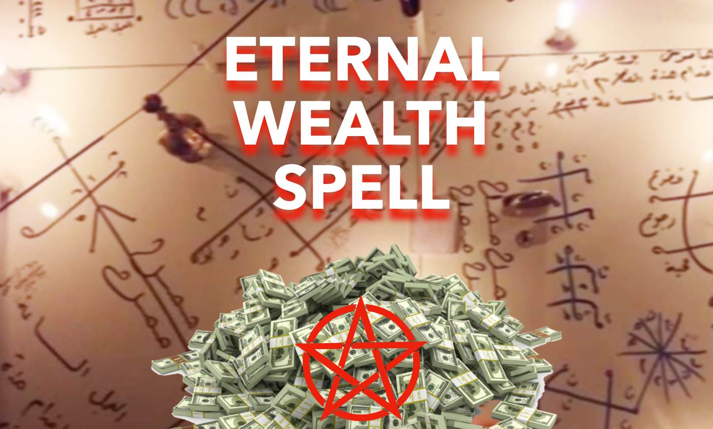 LONG TERM WEALTH Spell, Eternal Financial Comfort Spell, Money Abundance Spell C