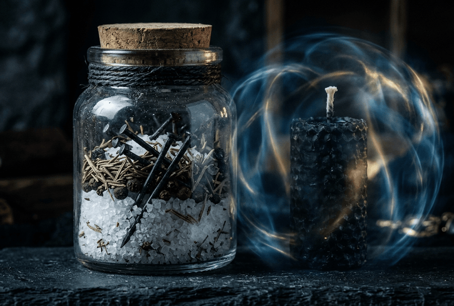 Protection Spell Jar: How to Make a Witch's Bottle That Works - PsychicHermano
