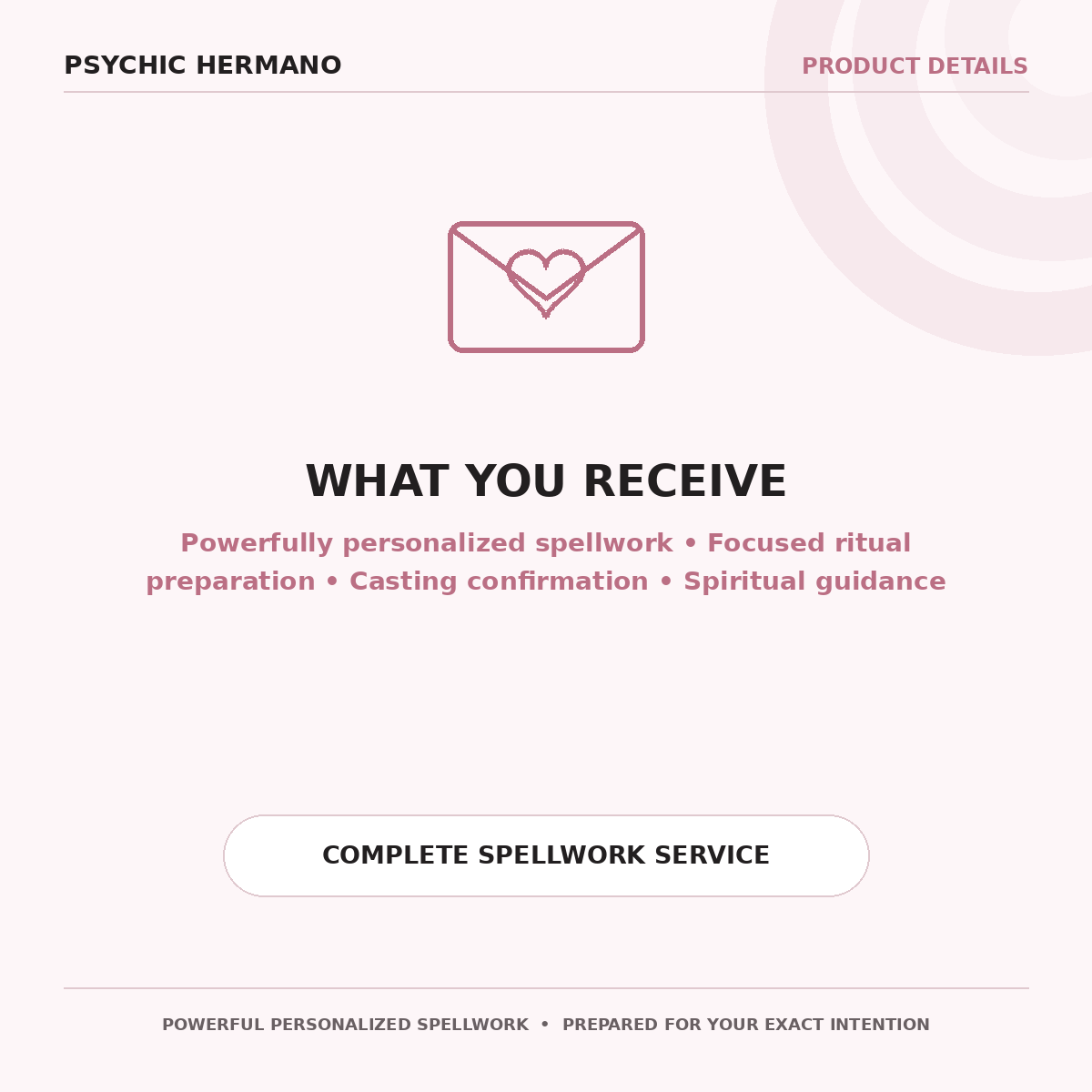 Think of Me Love Spell | Constant Thoughts & Dreams
