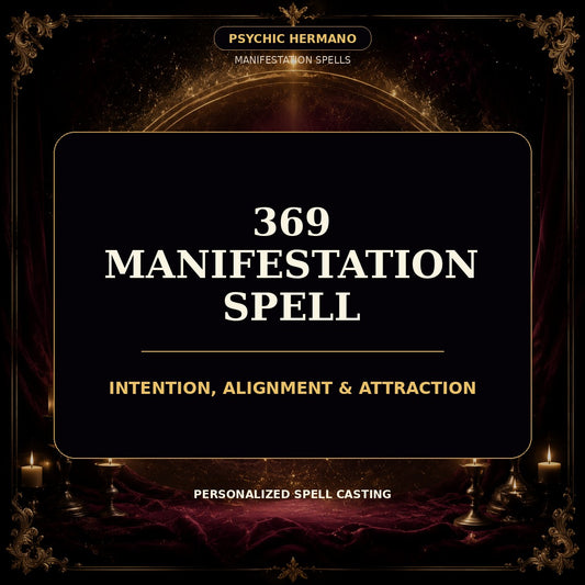 369 manifestation spell personalized digital service