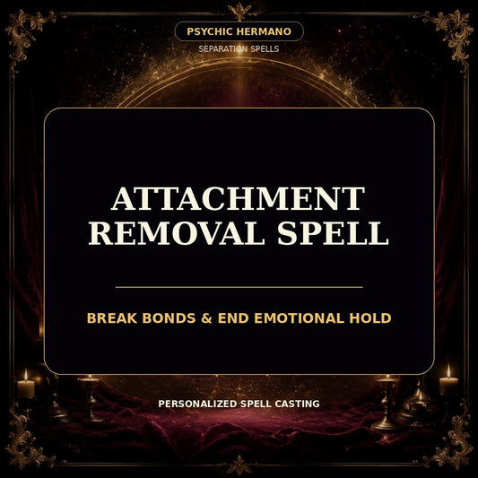 Attachment Removal Spell | Break Bonds & End Emotional Hold - PsychicHermano