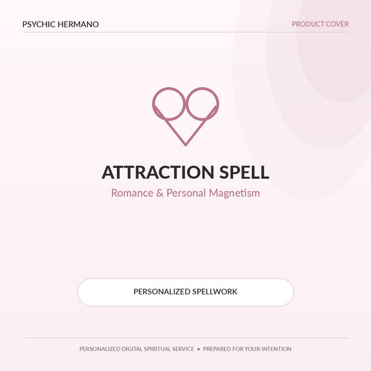 Attraction Spell by Psychic Hermano – Romance & Personal Magnetism