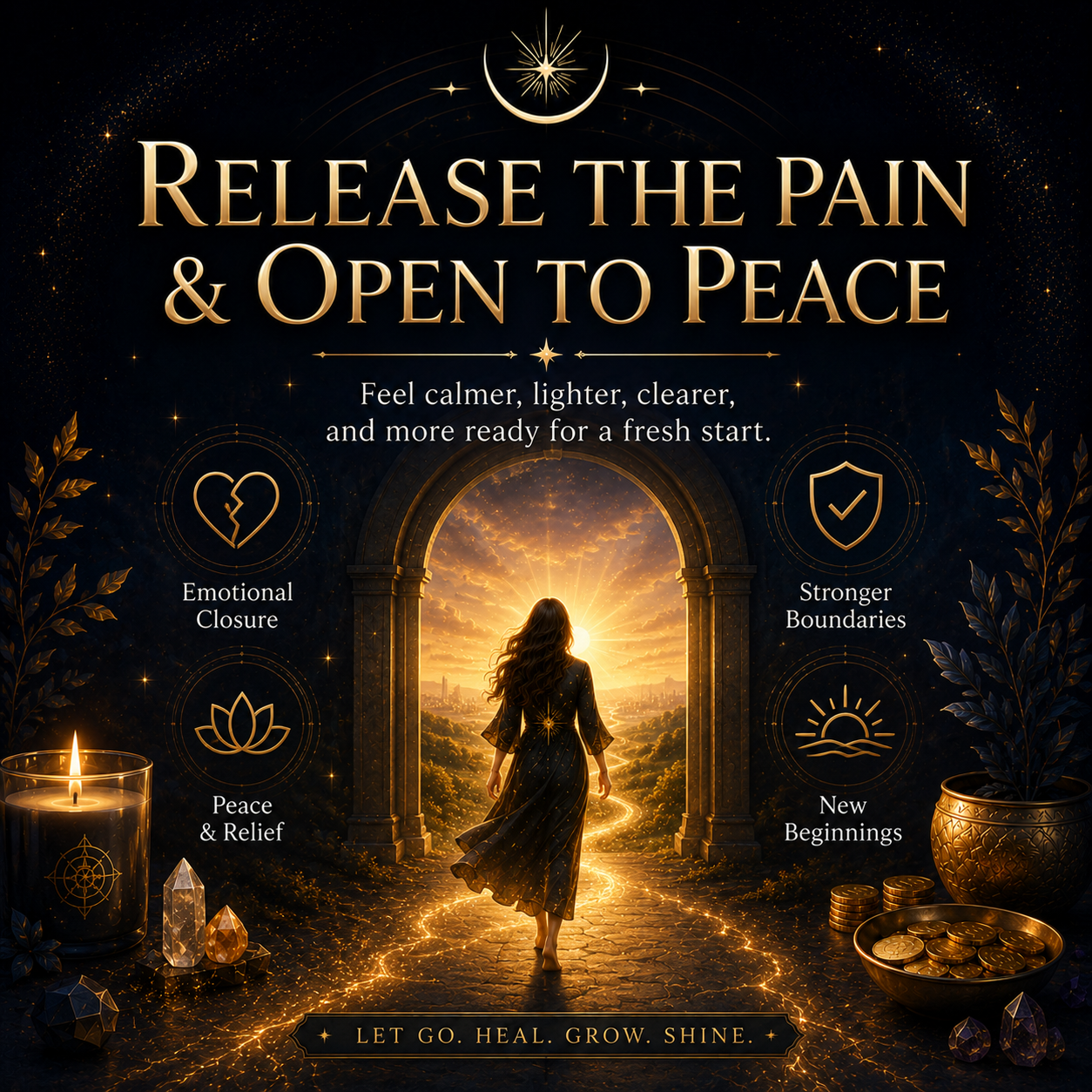 Breakup Release Spell emotional benefits for peace, closure and a fresh start