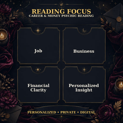 Career & Money Psychic Reading | Job, Business & Financial Clarity — supports