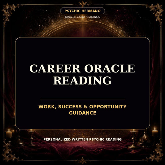 Career Oracle Reading | Work, Success & Opportunity Guidance - PsychicHermano