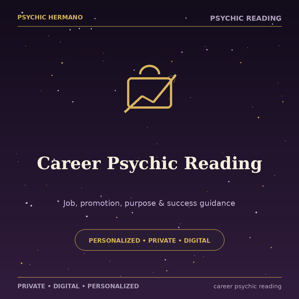 Career Psychic Reading for job, promotion, purpose and success guidance