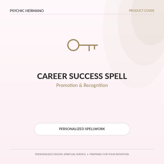 Career Success Spell by Psychic Hermano – Promotion and Recognition