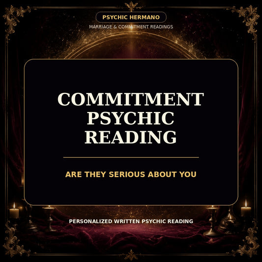 commitment psychic reading personalized digital service