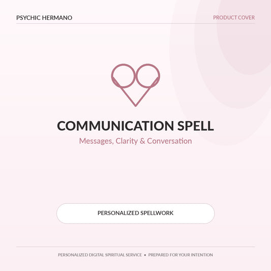 Communication Spell by Psychic Hermano – Messages Clarity and Conversation