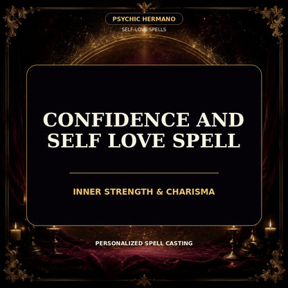 confidence and self love spell personalized digital service