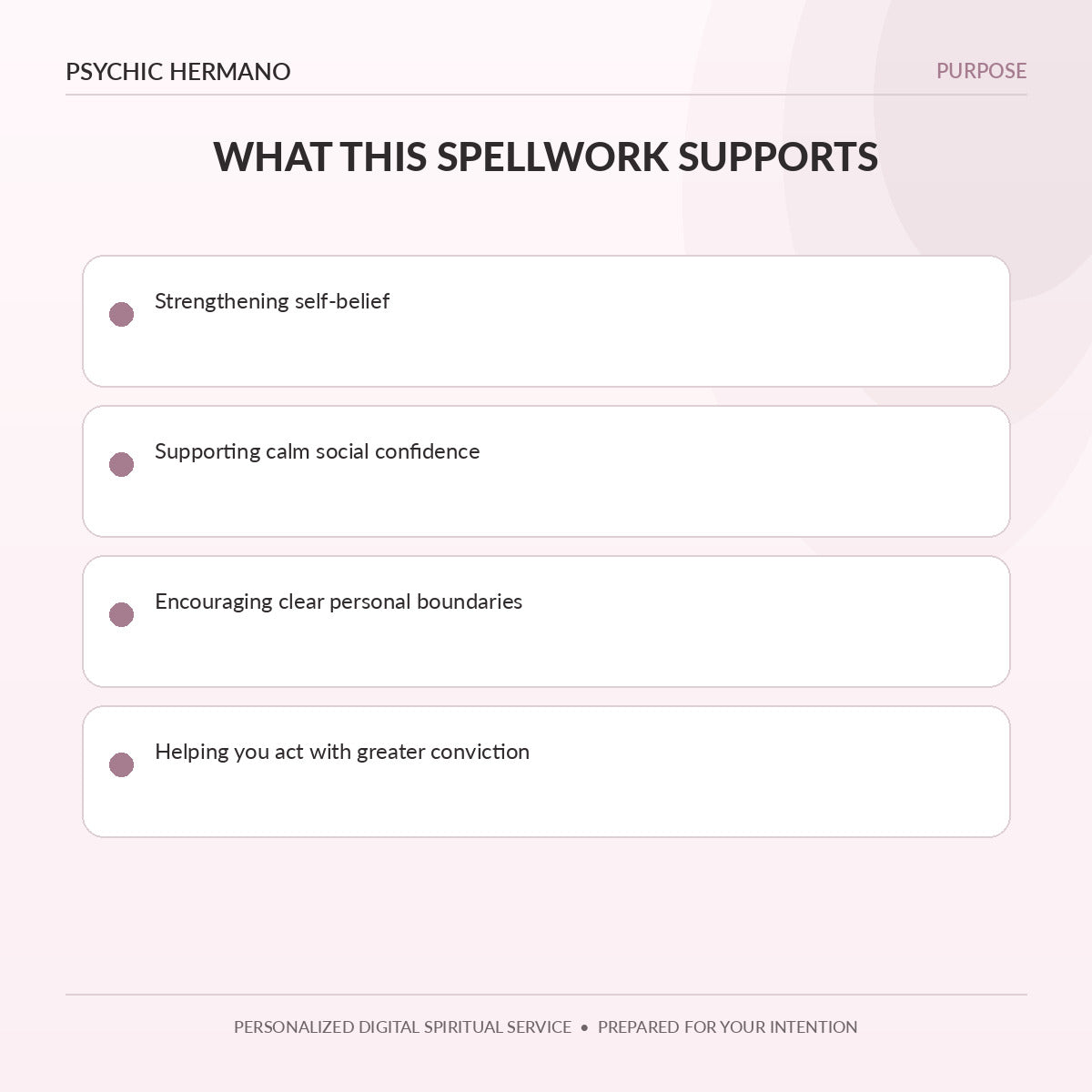 Confidence Spell benefits for self-belief presence and personal power