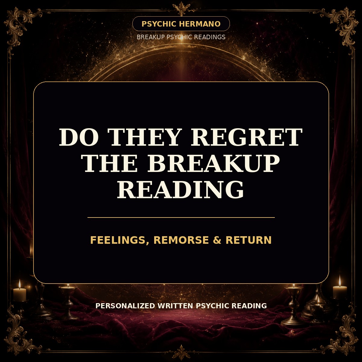 do they regret the breakup reading personalized digital service