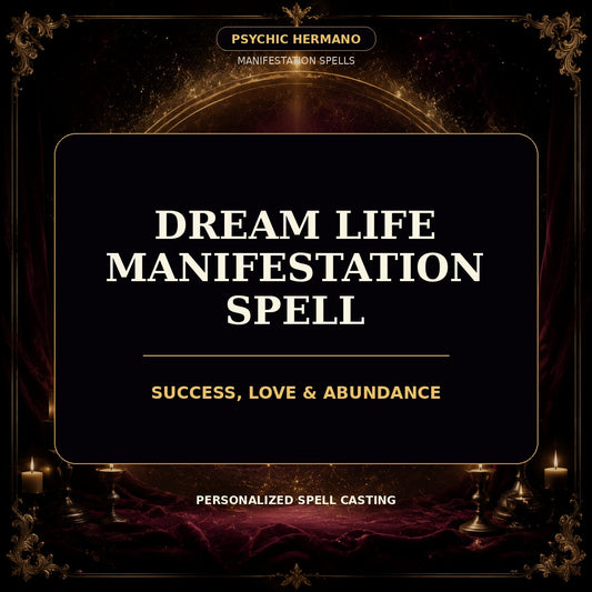 dream life manifestation spell personalized digital service