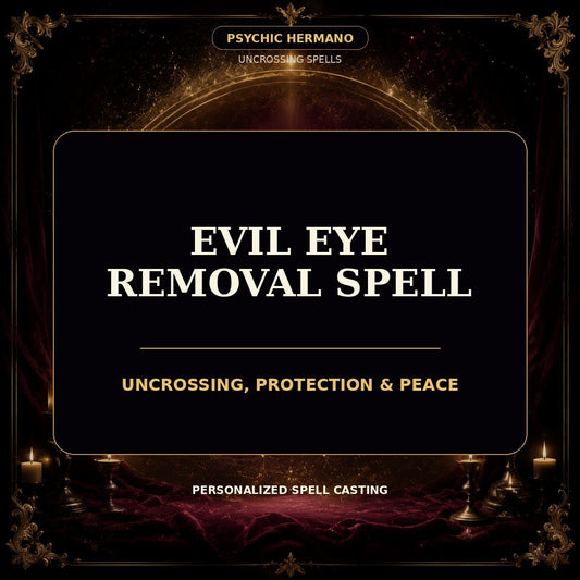Evil Eye Removal Spell | Uncrossing, Protection & Peace - PsychicHermano