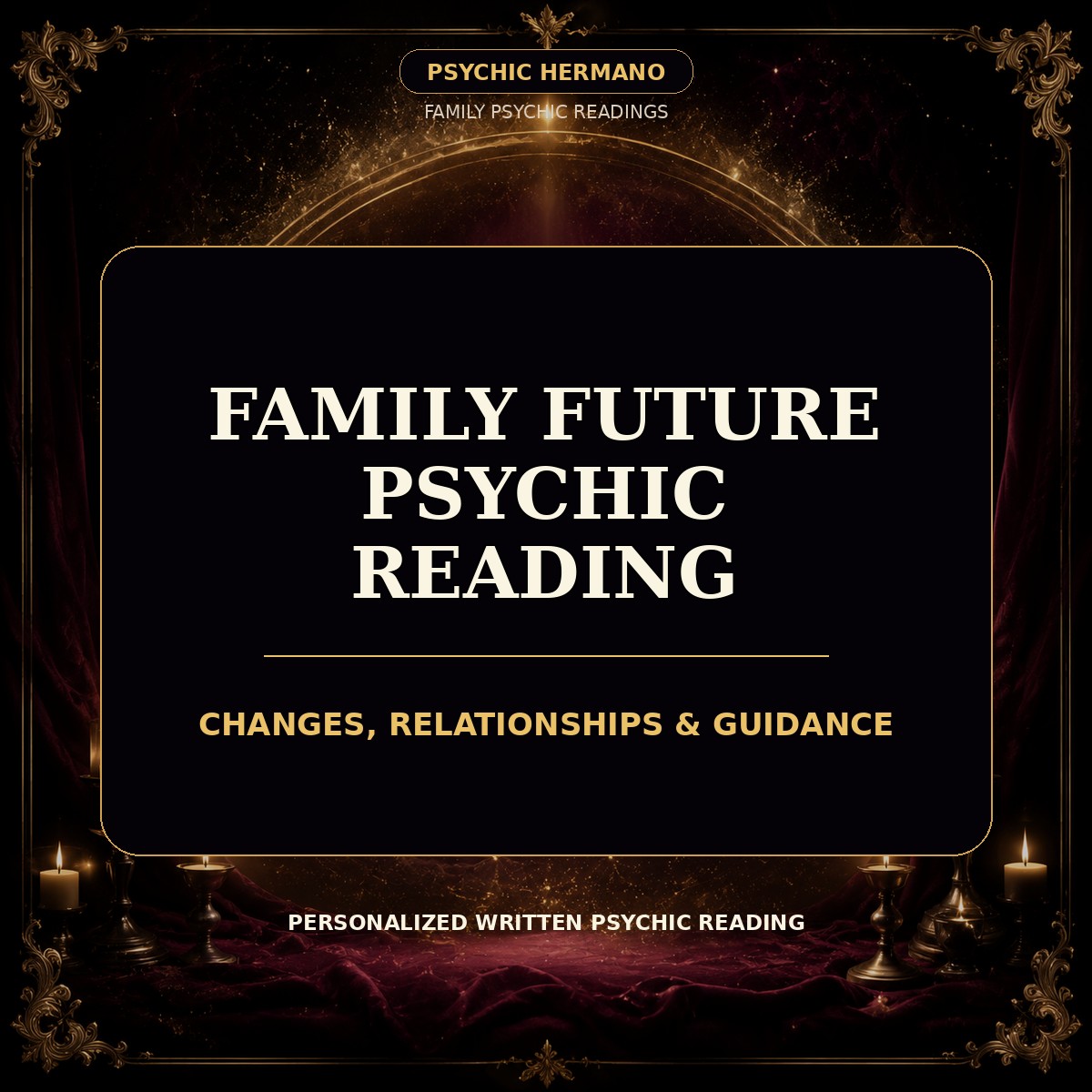family future psychic reading personalized digital service