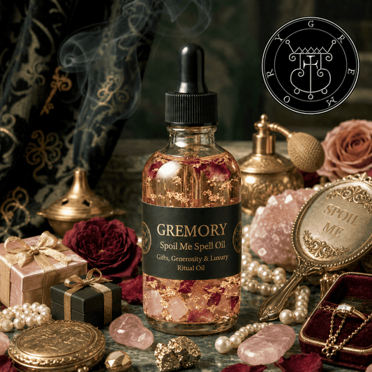 GREMORY Spoil Me Spell Oil - Gifts, Generosity & Luxury Ritual Oil - PsychicHermano