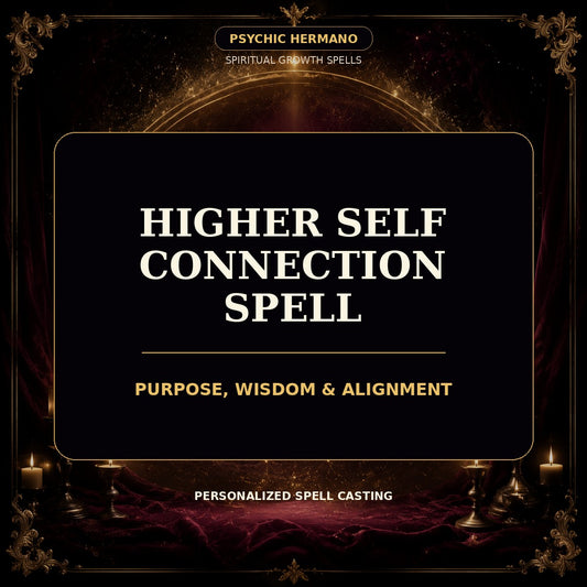 higher self connection spell personalized digital service