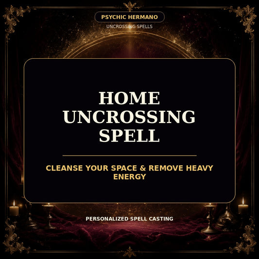 home uncrossing spell personalized digital service