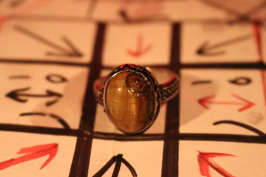 DARK JINN Possessed Ring - Haunted Eye of Khodam, Protection talisman - PsychicHermano