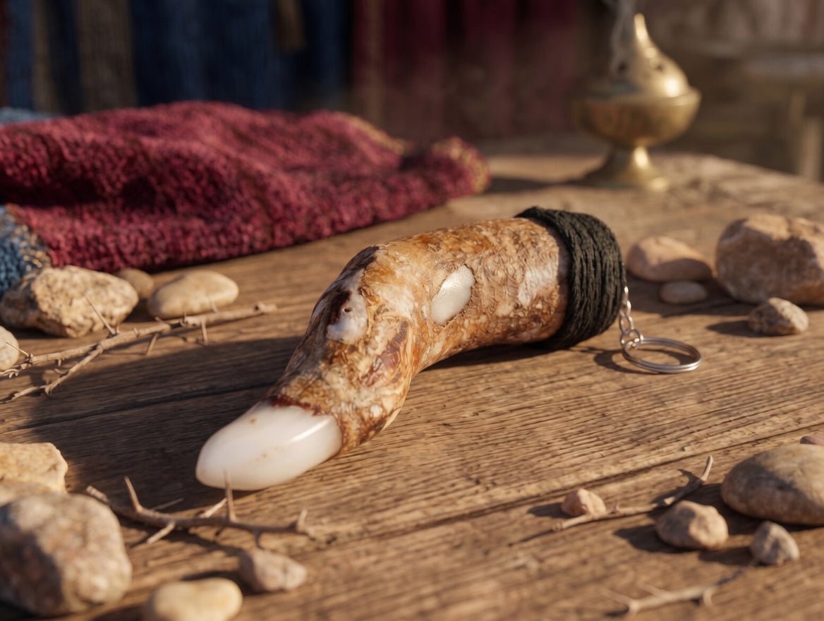 Jinn Horn — Bound Djinn Vessel | Manifestation, Protection & Wish Granting | Consecrated Spiritual Artifact - PsychicHermano