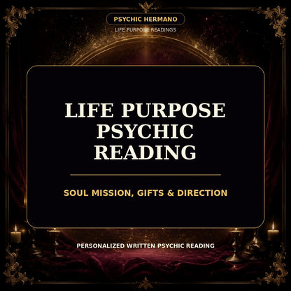life purpose psychic reading personalized digital service