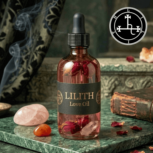 LILITH Love Spell Oil - Attraction, Reconciliation & Love Drawing Ritual Oil - PsychicHermano