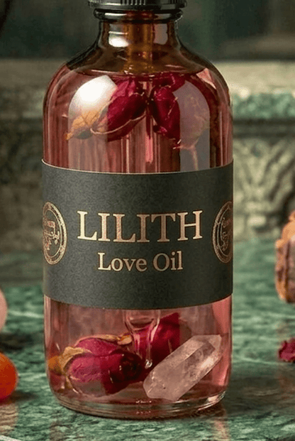 LILITH Love Spell Oil - Attraction, Reconciliation & Love Drawing Ritual Oil - PsychicHermano