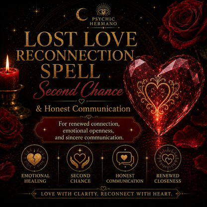 Lost Love Reconnection Spell for a second chance, emotional healing, and honest communication
