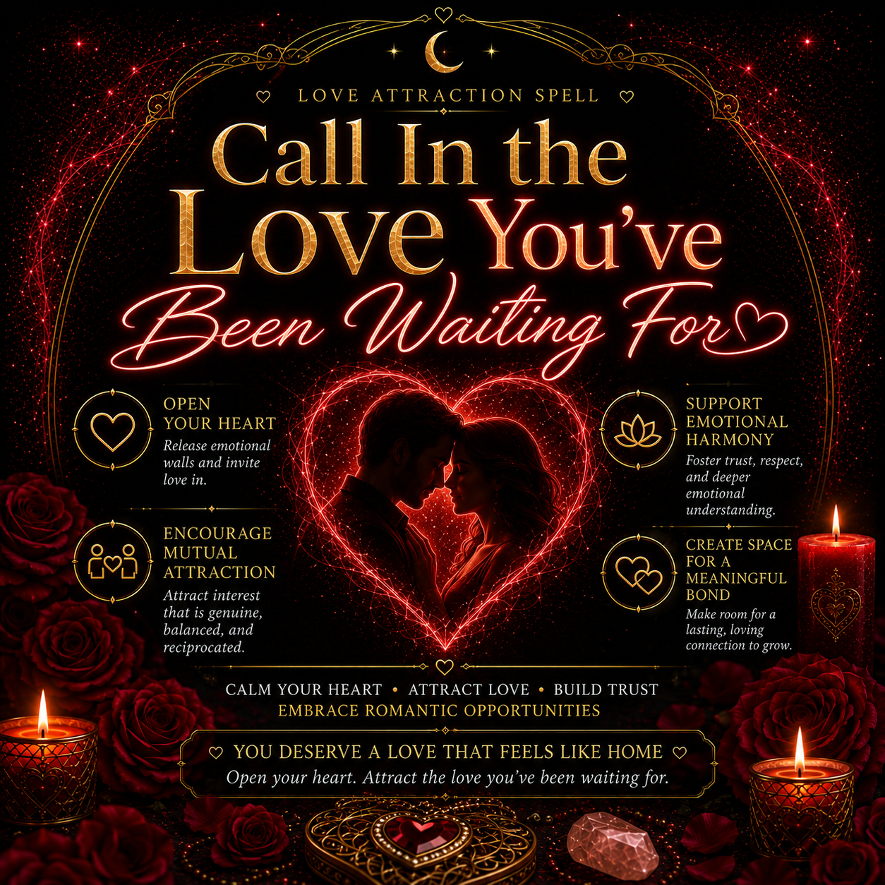 Open your heart and build confidence for healthy romantic opportunities