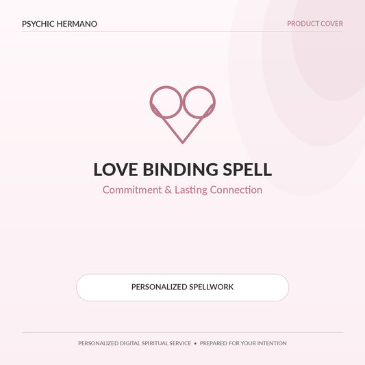 Love Binding Spell by Psychic Hermano – Commitment & Lasting Connection