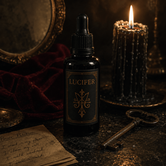 Confidence Spell Oil – LUCIFER Self-Love, Charisma & Personal Power Oil - PsychicHermano