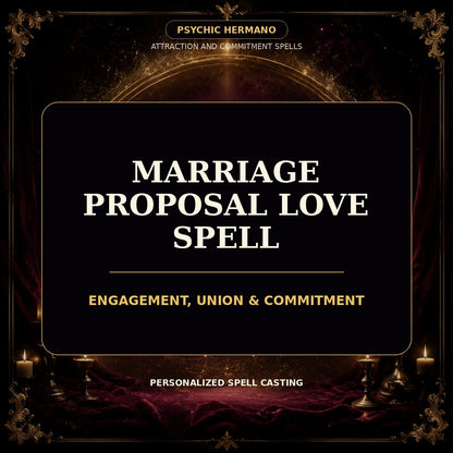 marriage proposal love spell personalized digital service