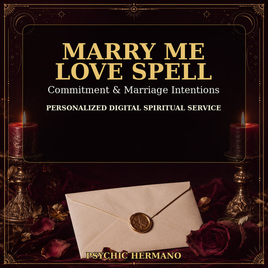 Marry Me Love Spell | Commitment & Marriage Intentions — cover