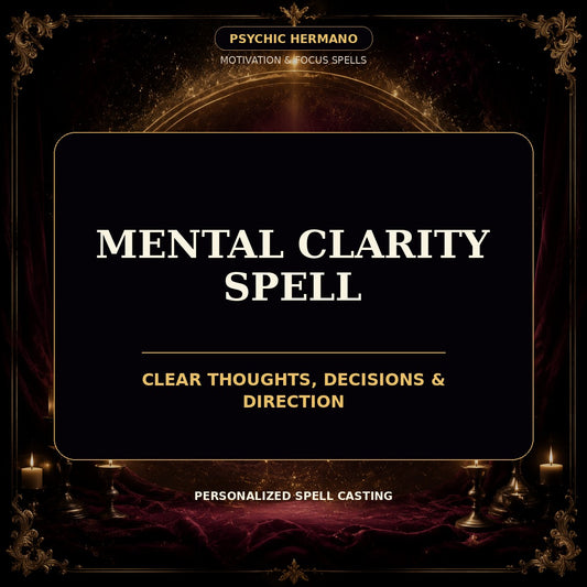 mental clarity spell personalized digital service