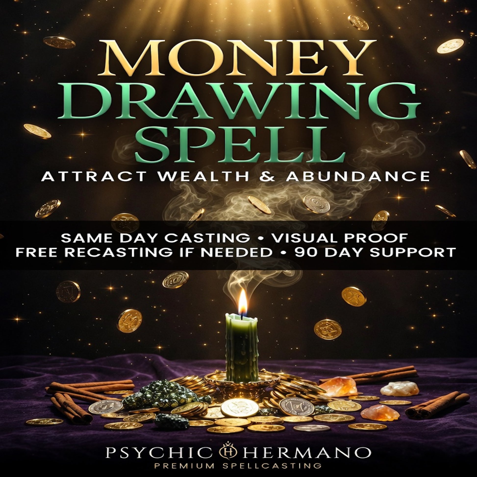 Money drawing spell casting by Psychic Hermano