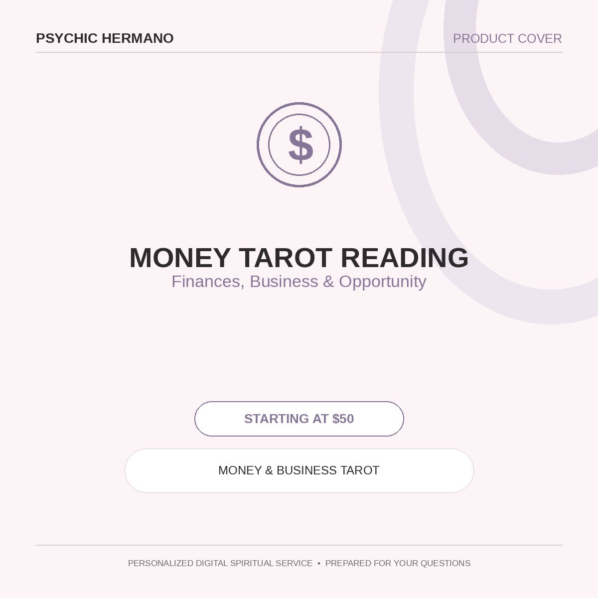 Money Tarot Reading by Psychic Hermano – Finances, Business & Opportunity