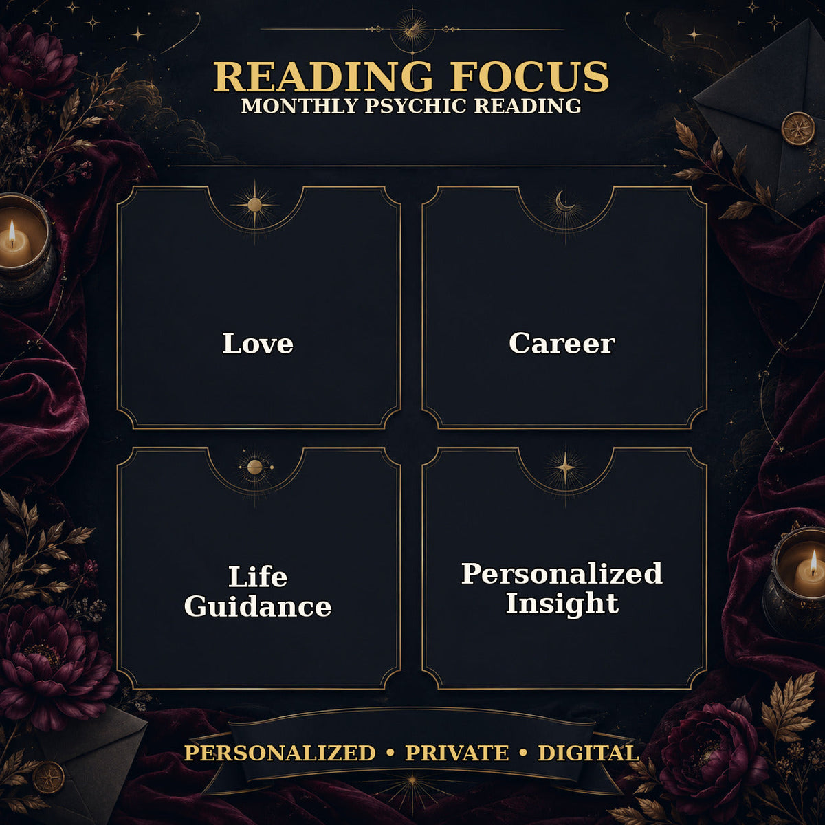 Monthly Psychic Reading | Next 30 Days Love, Career & Life Guidance — supports
