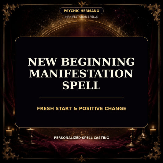 new beginning manifestation spell personalized digital service