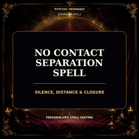 no contact separation spell personalized digital service