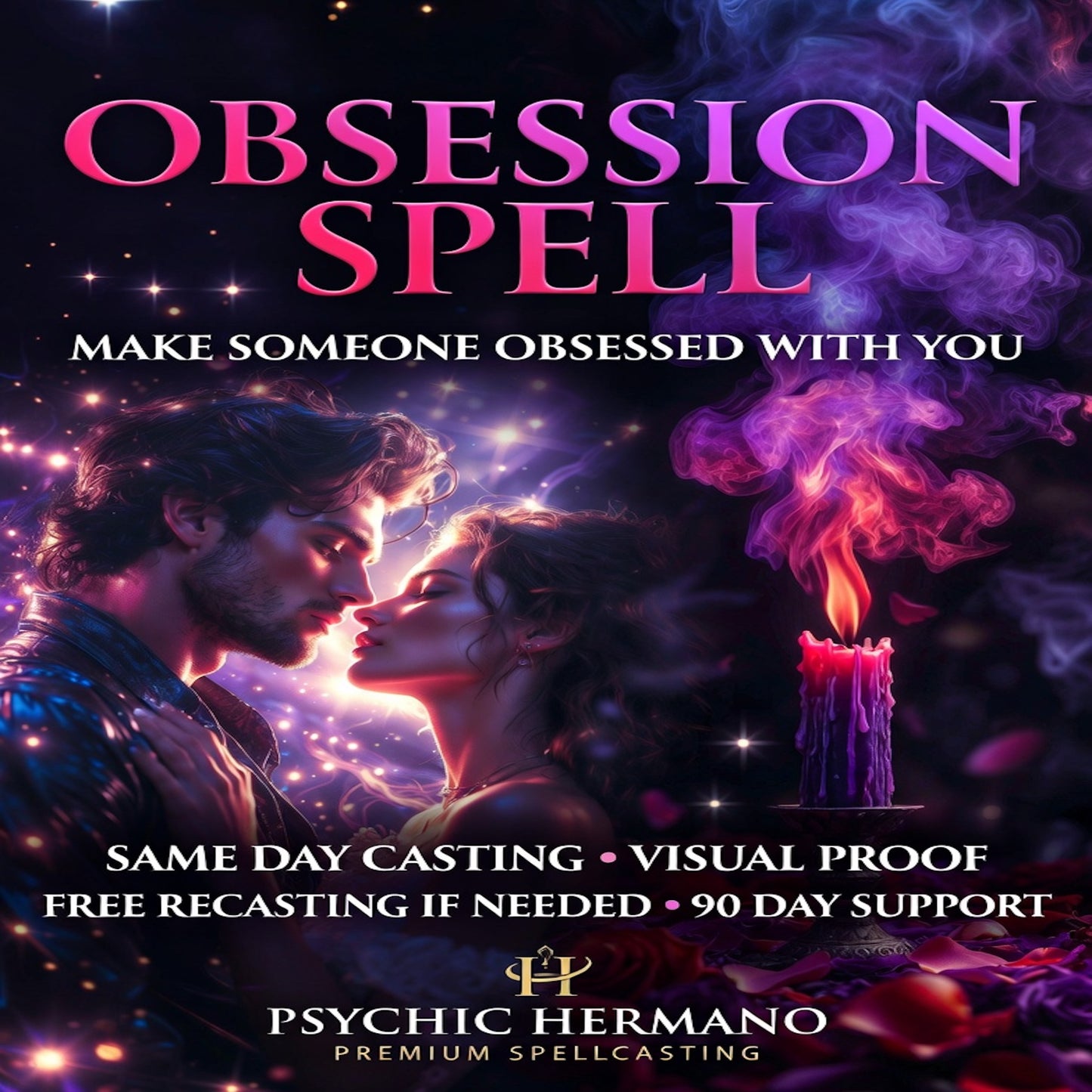 Obsession spell casting altar by Psychic Hermano 