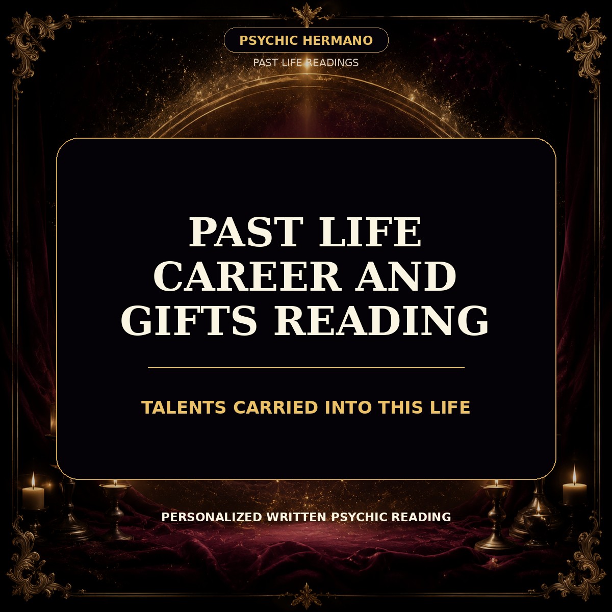 past life career and gifts reading personalized digital service