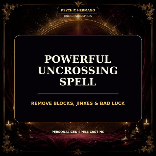 powerful uncrossing spell personalized digital service