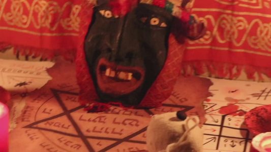 POSSESSED African VOODOO DEMON Mask - Ritual Artifact of Damballa, One-of-a-kind Cursed Occult Power Relic