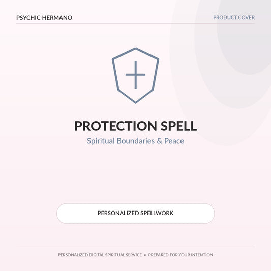Protection Spell by Psychic Hermano – Spiritual Boundaries & Peace