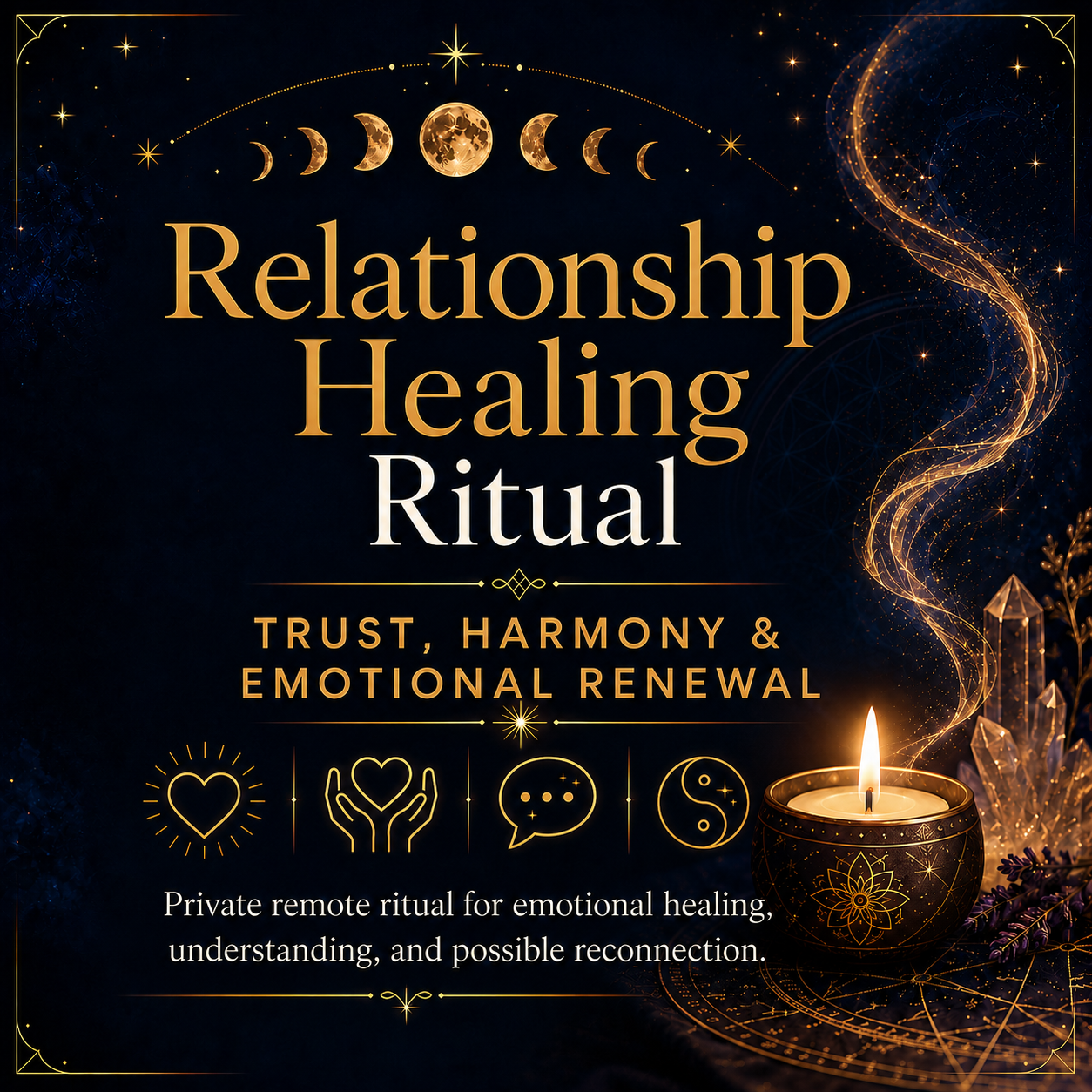 Relationship Healing Ritual for trust harmony and emotional renewal