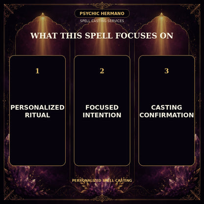 Personalized spell casting service benefits