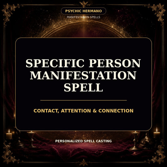 specific person manifestation spell personalized digital service