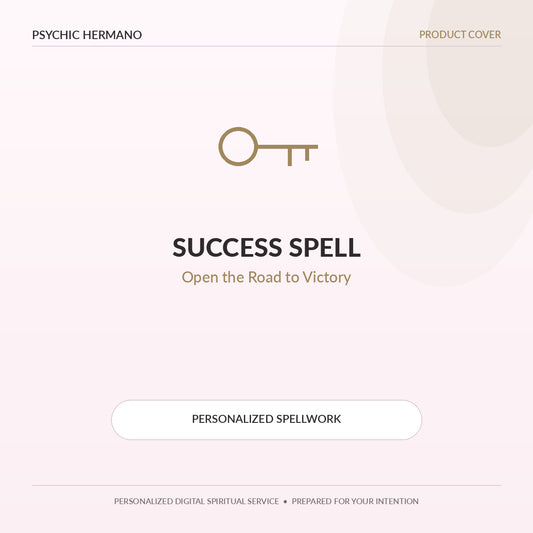 Success Spell by Psychic Hermano – Open the Road to Victory