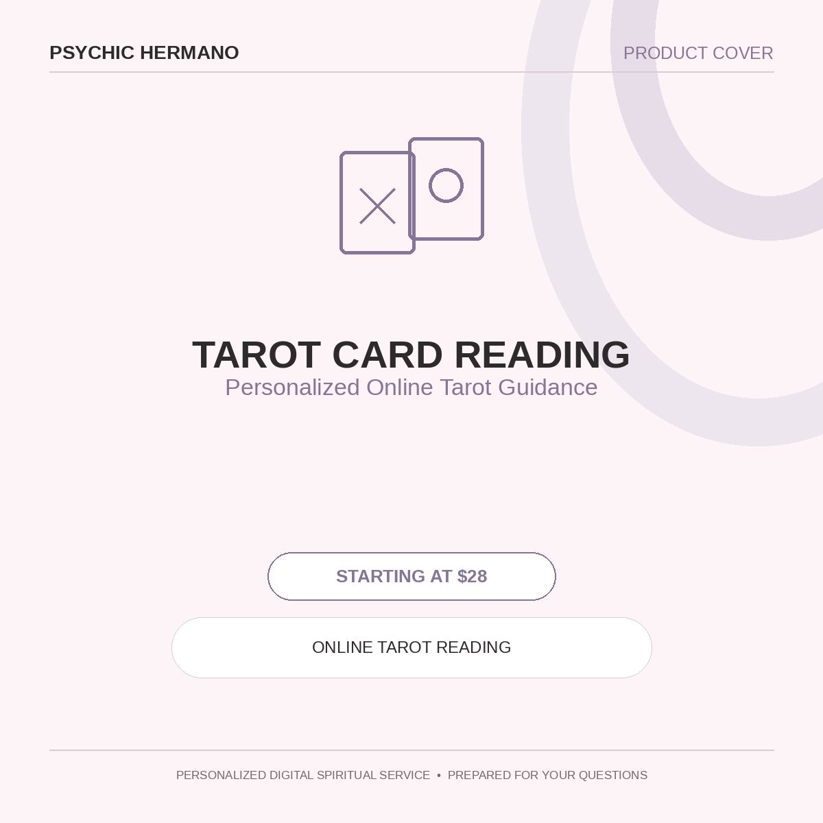 Tarot Card Reading by Psychic Hermano – Personalized Online Tarot Guidance
